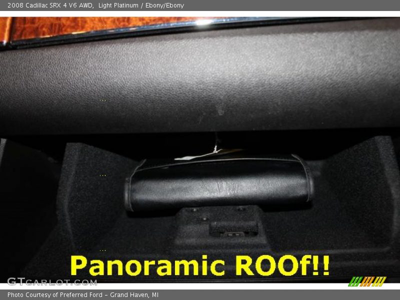Light Platinum / Ebony/Ebony 2008 Cadillac SRX 4 V6 AWD