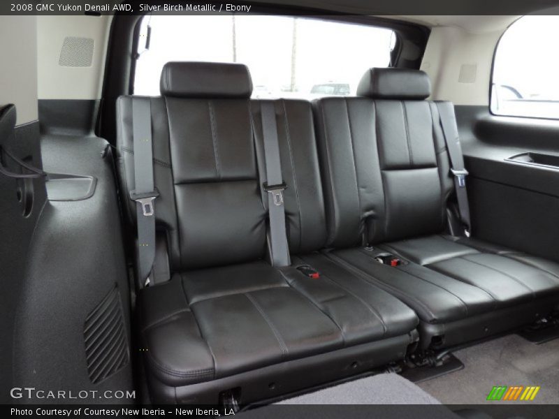 Silver Birch Metallic / Ebony 2008 GMC Yukon Denali AWD