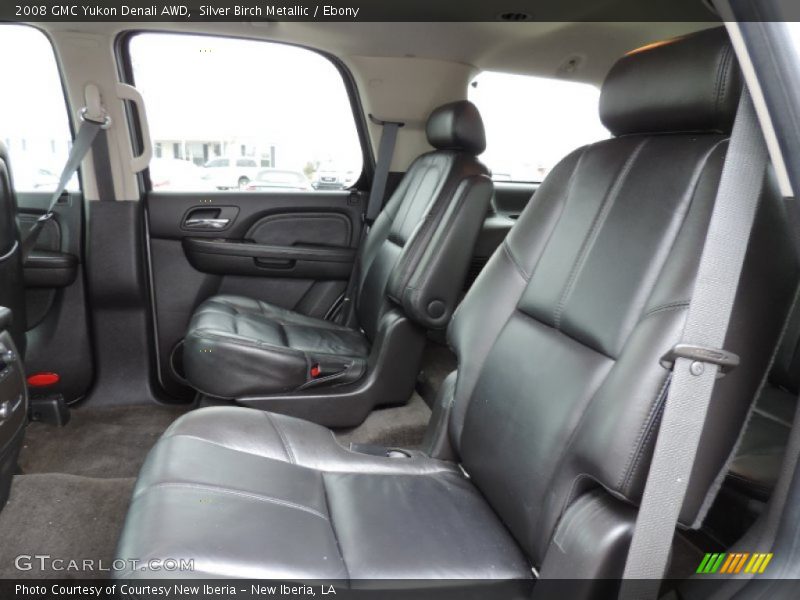 Silver Birch Metallic / Ebony 2008 GMC Yukon Denali AWD