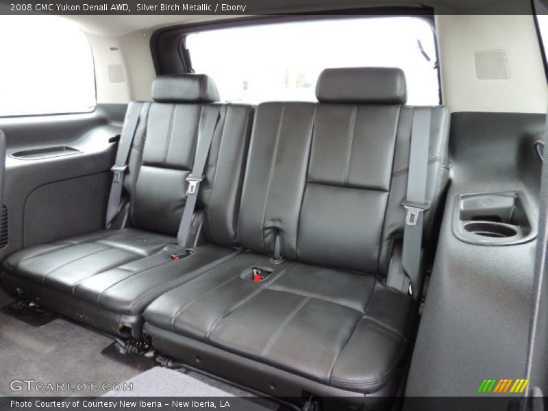 Silver Birch Metallic / Ebony 2008 GMC Yukon Denali AWD