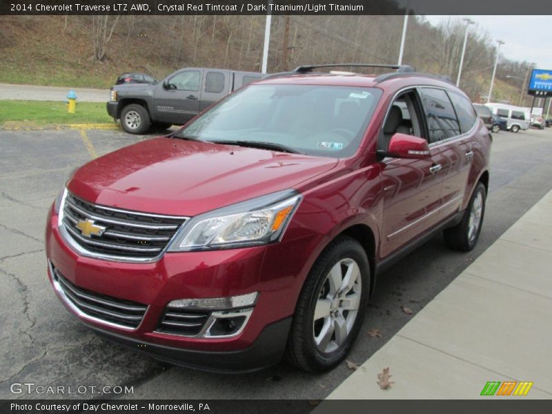 Front 3/4 View of 2014 Traverse LTZ AWD