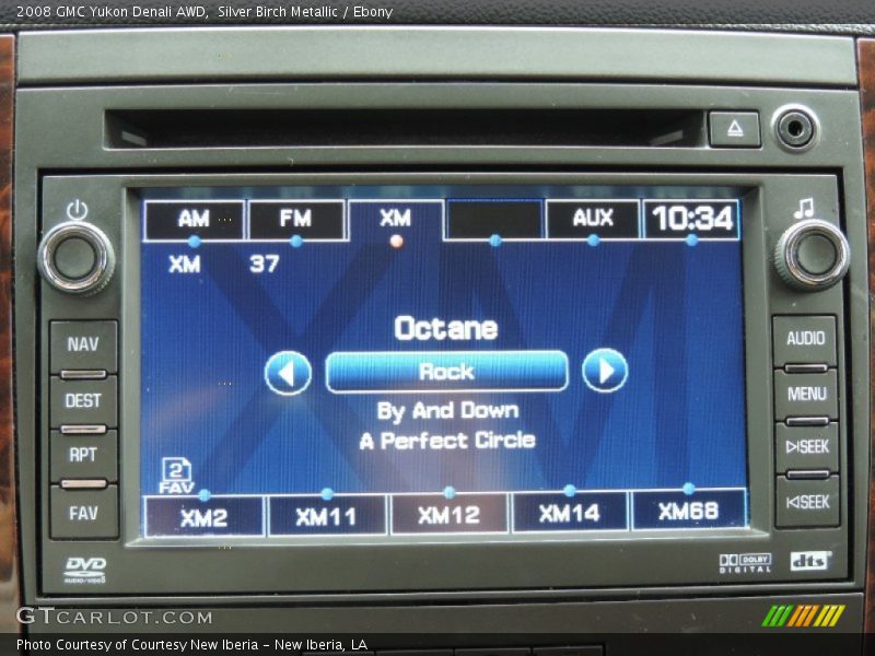 Silver Birch Metallic / Ebony 2008 GMC Yukon Denali AWD