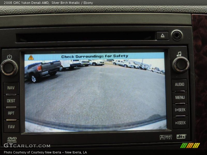 Silver Birch Metallic / Ebony 2008 GMC Yukon Denali AWD