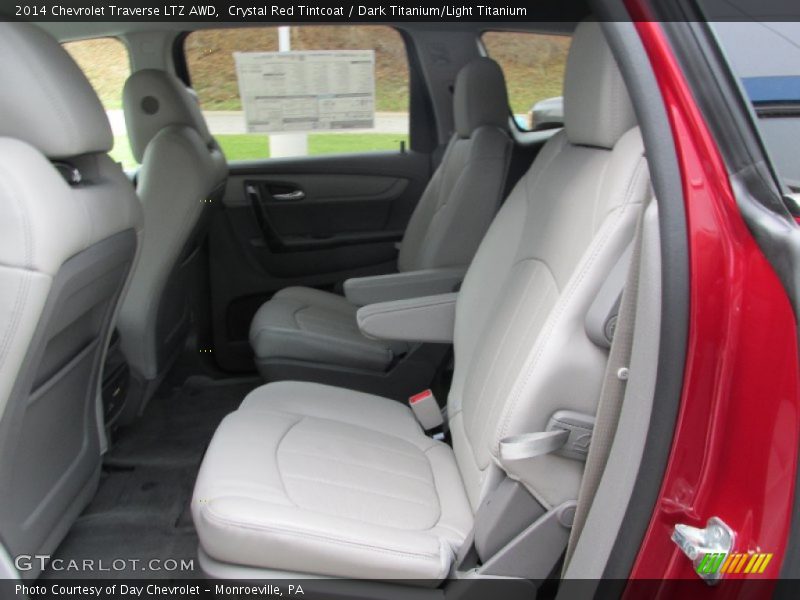 Rear Seat of 2014 Traverse LTZ AWD