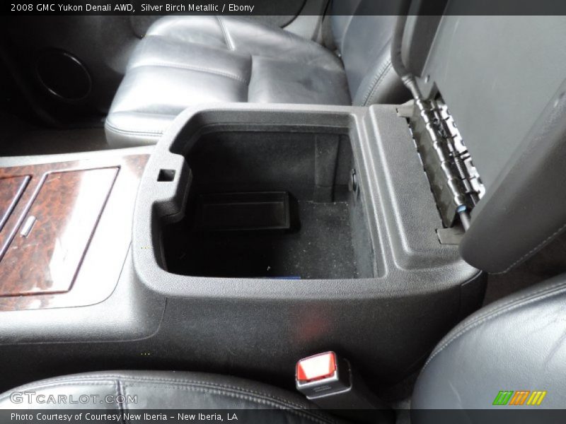 Silver Birch Metallic / Ebony 2008 GMC Yukon Denali AWD