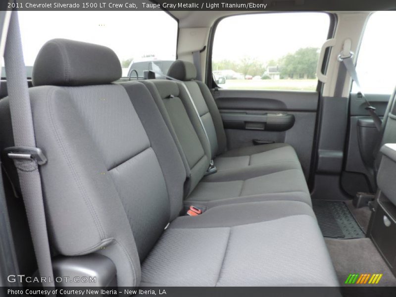 Taupe Gray Metallic / Light Titanium/Ebony 2011 Chevrolet Silverado 1500 LT Crew Cab