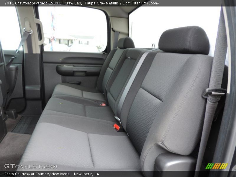 Taupe Gray Metallic / Light Titanium/Ebony 2011 Chevrolet Silverado 1500 LT Crew Cab