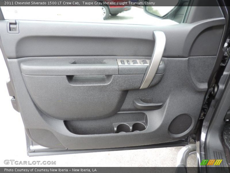 Taupe Gray Metallic / Light Titanium/Ebony 2011 Chevrolet Silverado 1500 LT Crew Cab