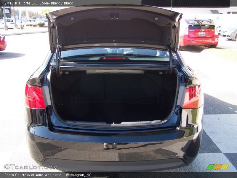 Ebony Black / Black 2013 Kia Forte EX