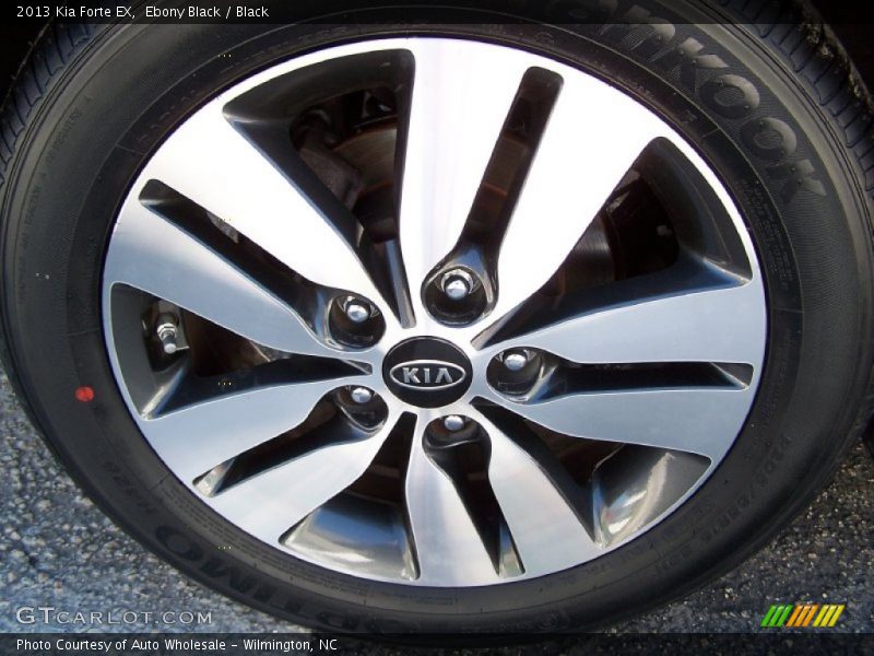 Ebony Black / Black 2013 Kia Forte EX