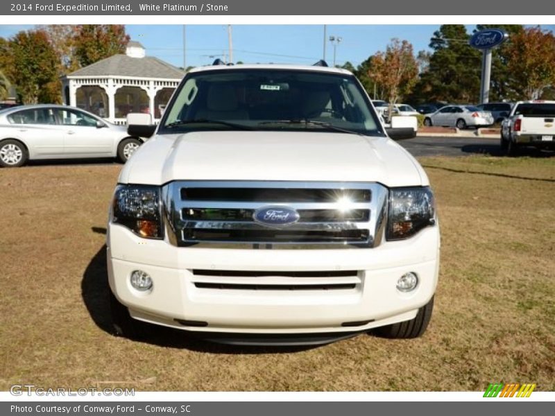 White Platinum / Stone 2014 Ford Expedition Limited