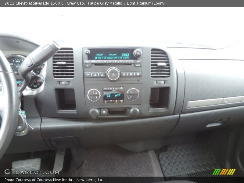 Taupe Gray Metallic / Light Titanium/Ebony 2011 Chevrolet Silverado 1500 LT Crew Cab