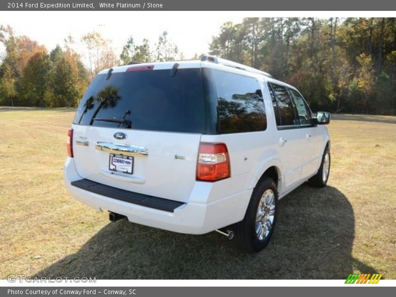 White Platinum / Stone 2014 Ford Expedition Limited