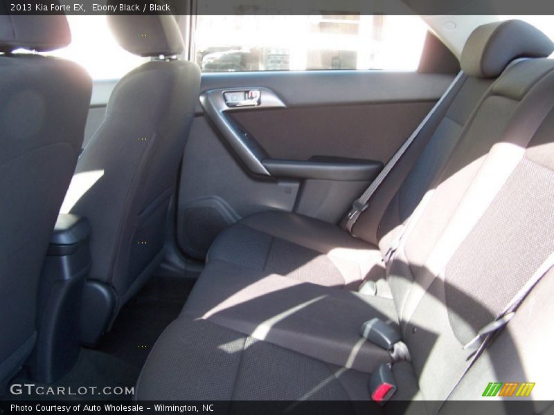 Ebony Black / Black 2013 Kia Forte EX