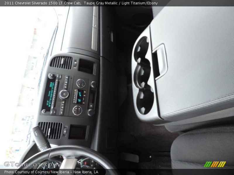 Taupe Gray Metallic / Light Titanium/Ebony 2011 Chevrolet Silverado 1500 LT Crew Cab