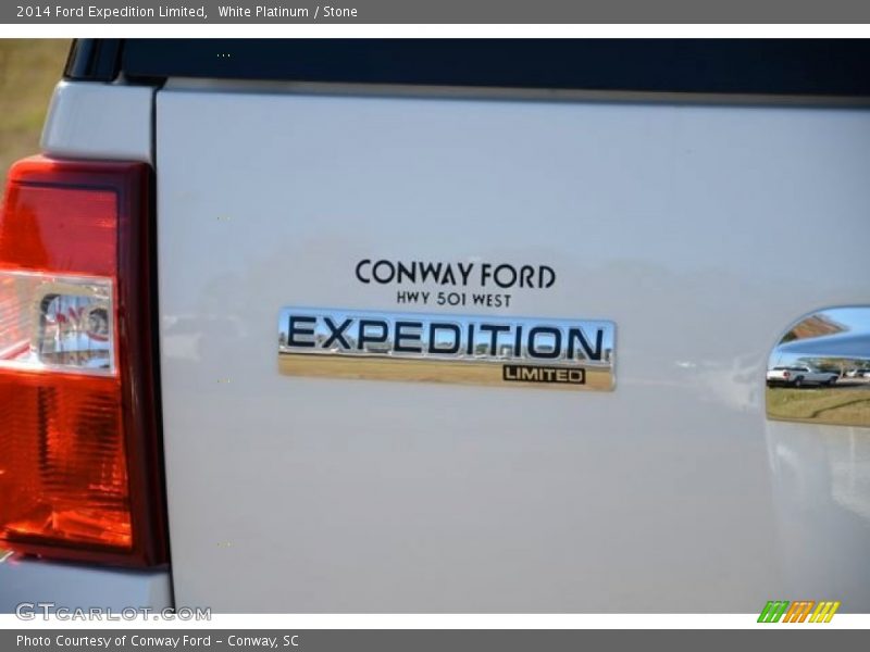 White Platinum / Stone 2014 Ford Expedition Limited