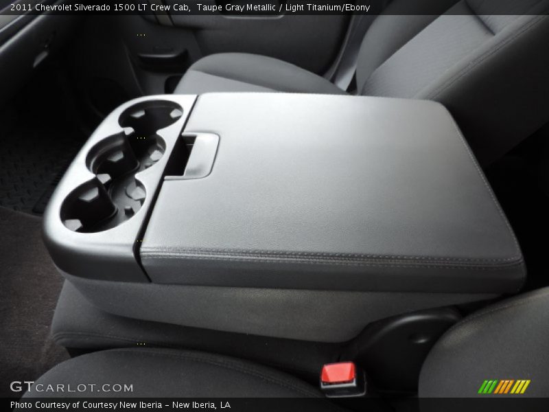 Taupe Gray Metallic / Light Titanium/Ebony 2011 Chevrolet Silverado 1500 LT Crew Cab