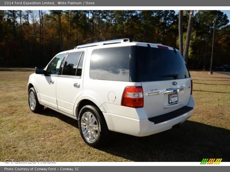 White Platinum / Stone 2014 Ford Expedition Limited
