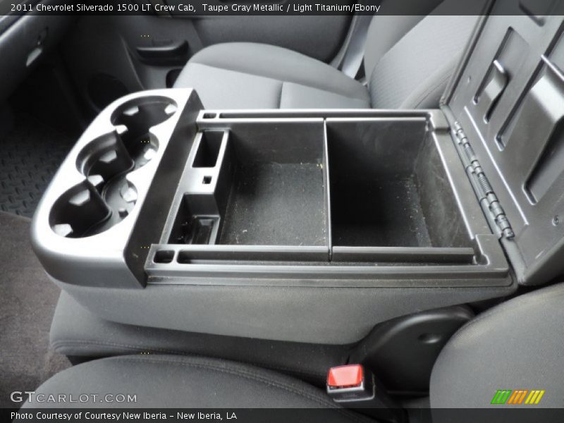 Taupe Gray Metallic / Light Titanium/Ebony 2011 Chevrolet Silverado 1500 LT Crew Cab
