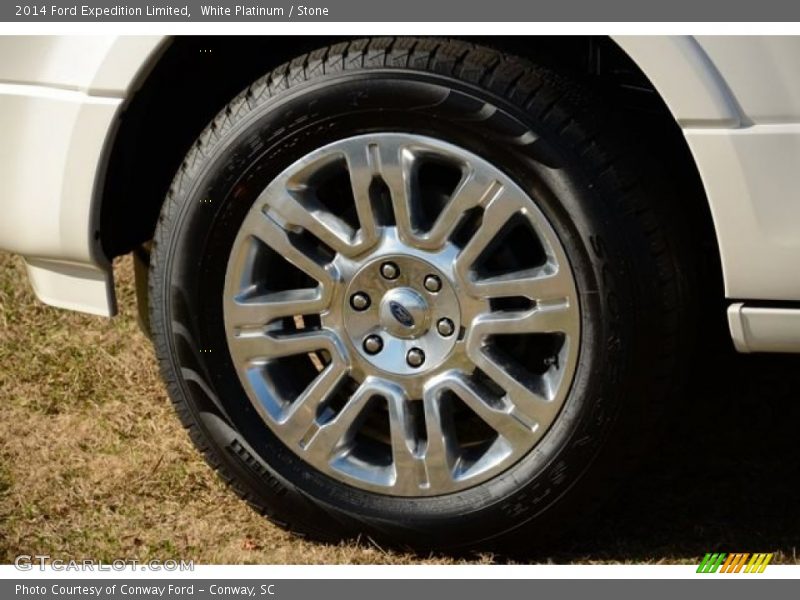 White Platinum / Stone 2014 Ford Expedition Limited