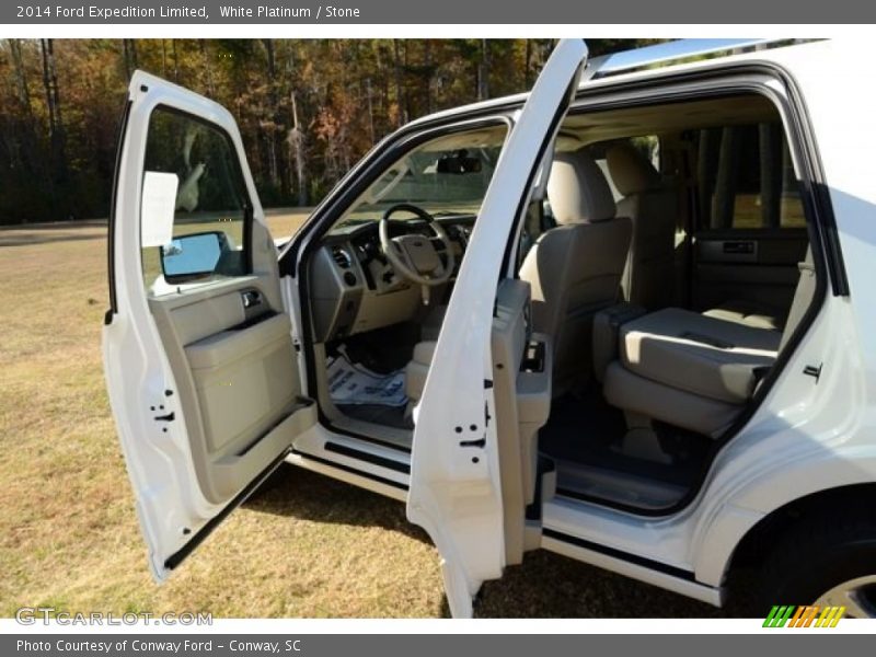 White Platinum / Stone 2014 Ford Expedition Limited