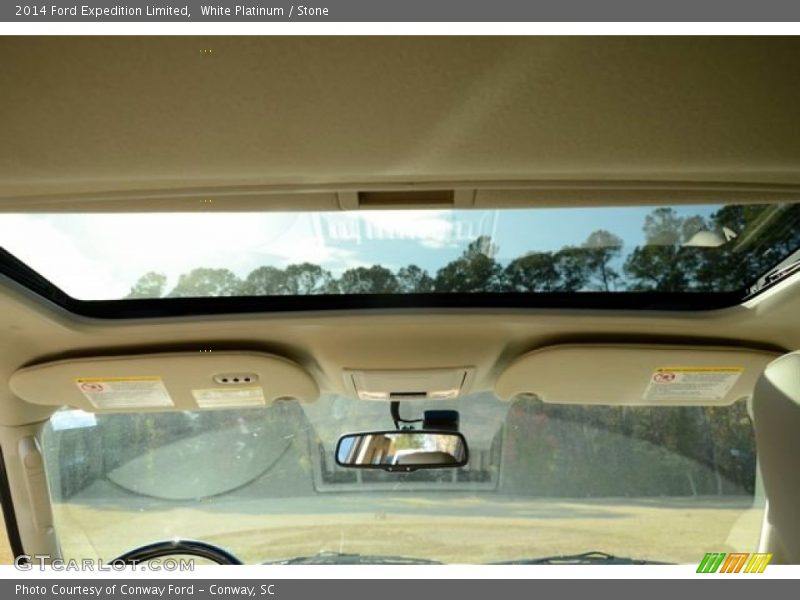 White Platinum / Stone 2014 Ford Expedition Limited