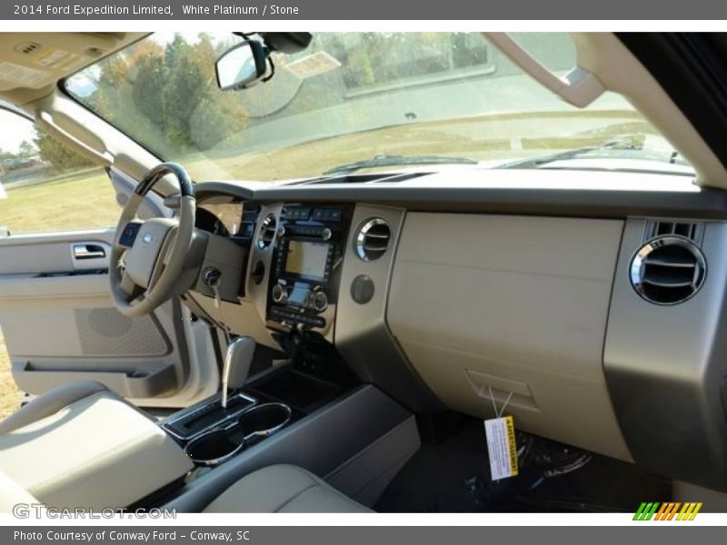 White Platinum / Stone 2014 Ford Expedition Limited