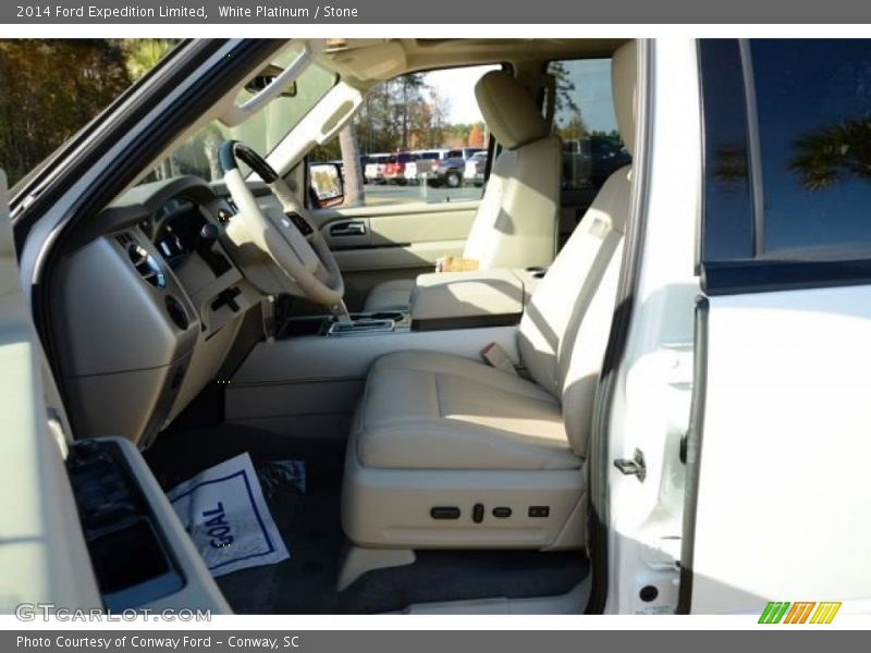 White Platinum / Stone 2014 Ford Expedition Limited