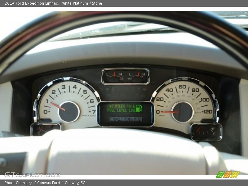 White Platinum / Stone 2014 Ford Expedition Limited