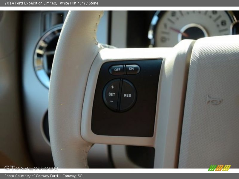 White Platinum / Stone 2014 Ford Expedition Limited