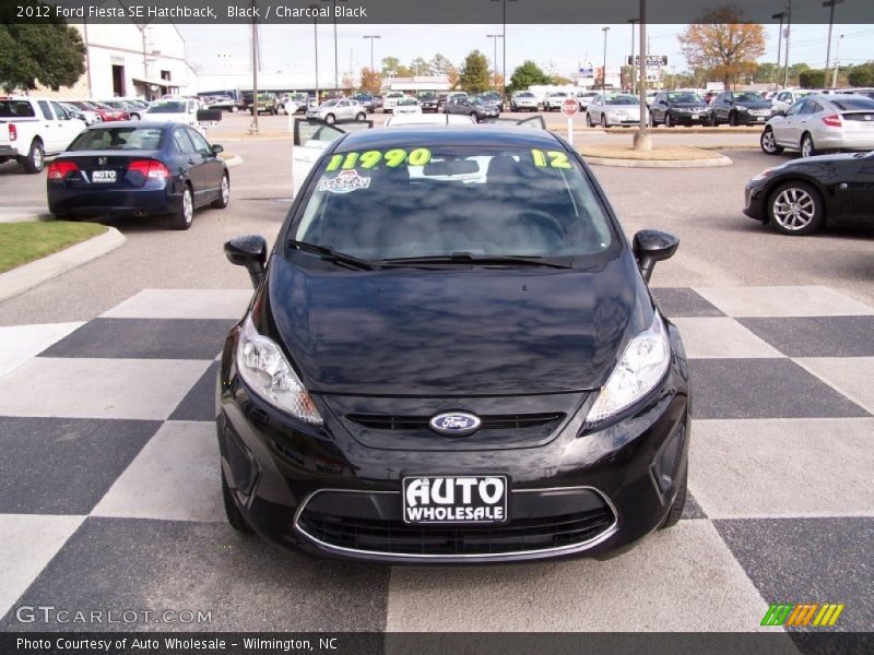 Black / Charcoal Black 2012 Ford Fiesta SE Hatchback
