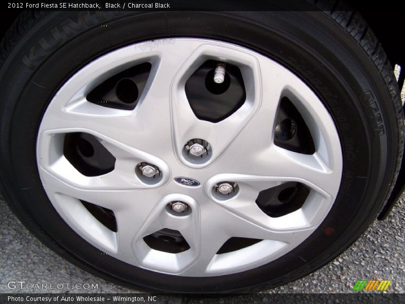Black / Charcoal Black 2012 Ford Fiesta SE Hatchback