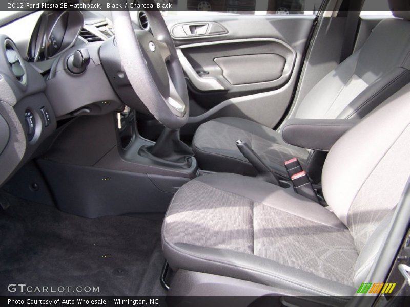 Black / Charcoal Black 2012 Ford Fiesta SE Hatchback