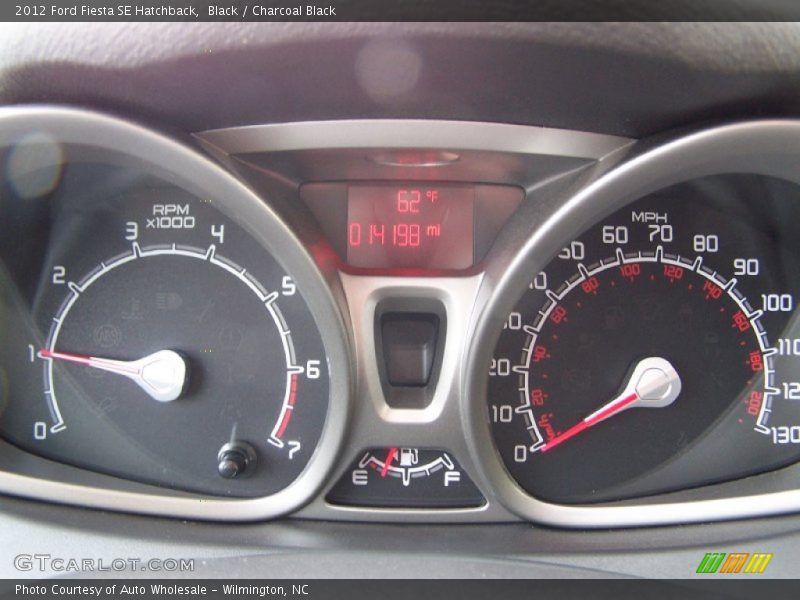 Black / Charcoal Black 2012 Ford Fiesta SE Hatchback