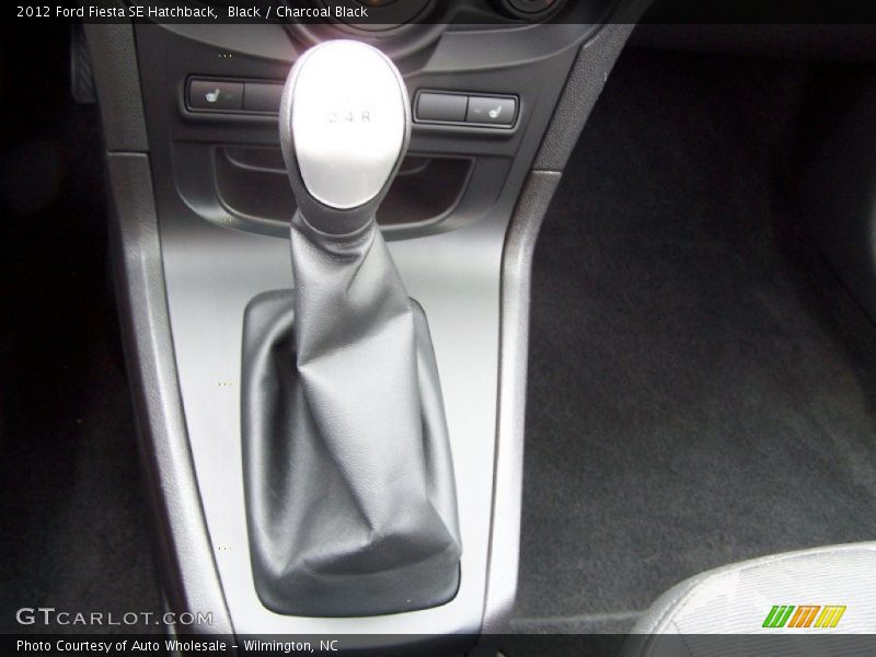 Black / Charcoal Black 2012 Ford Fiesta SE Hatchback