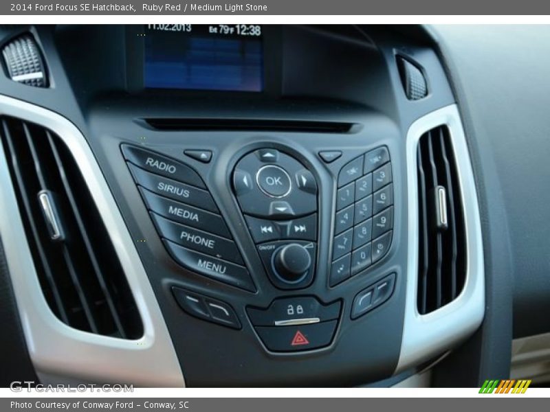 Ruby Red / Medium Light Stone 2014 Ford Focus SE Hatchback