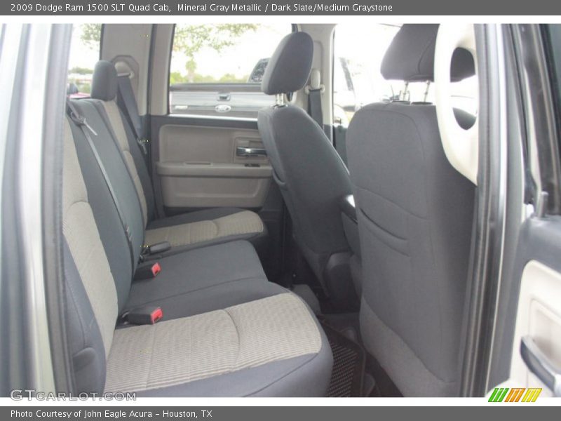 Mineral Gray Metallic / Dark Slate/Medium Graystone 2009 Dodge Ram 1500 SLT Quad Cab