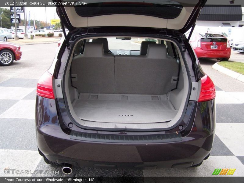 Black Amethyst / Gray 2012 Nissan Rogue SL
