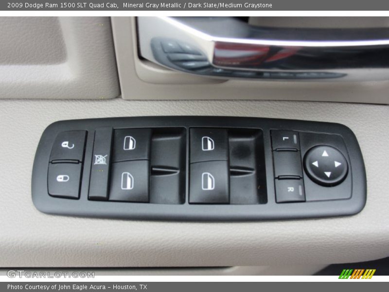 Mineral Gray Metallic / Dark Slate/Medium Graystone 2009 Dodge Ram 1500 SLT Quad Cab