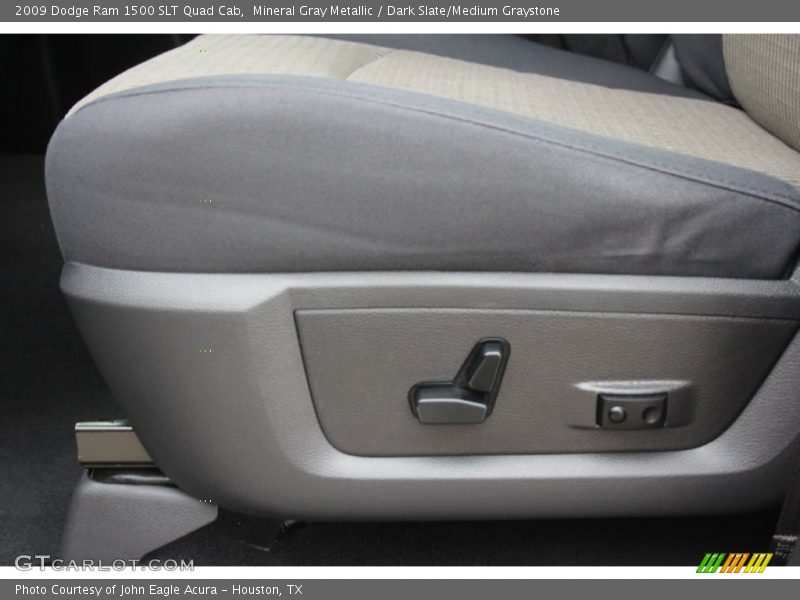 Mineral Gray Metallic / Dark Slate/Medium Graystone 2009 Dodge Ram 1500 SLT Quad Cab