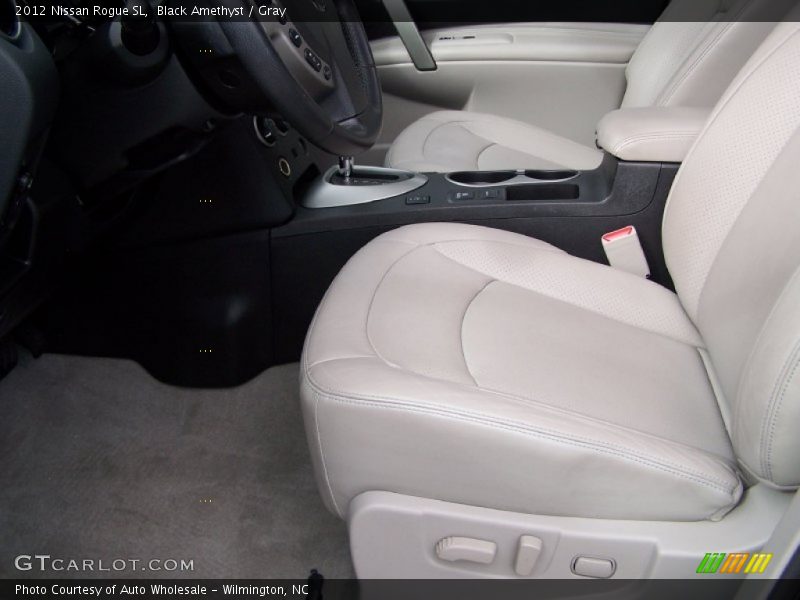 Black Amethyst / Gray 2012 Nissan Rogue SL