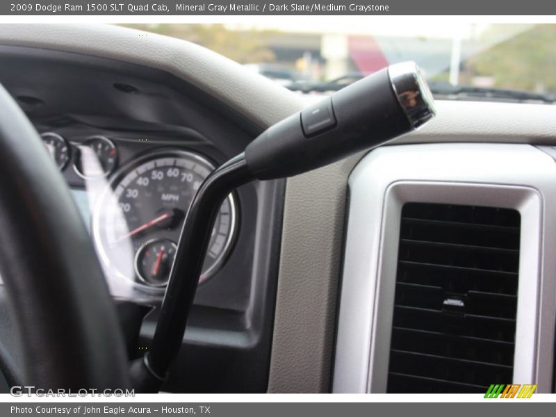 Mineral Gray Metallic / Dark Slate/Medium Graystone 2009 Dodge Ram 1500 SLT Quad Cab