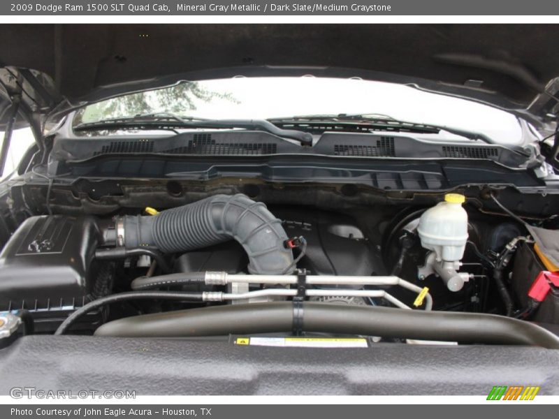Mineral Gray Metallic / Dark Slate/Medium Graystone 2009 Dodge Ram 1500 SLT Quad Cab