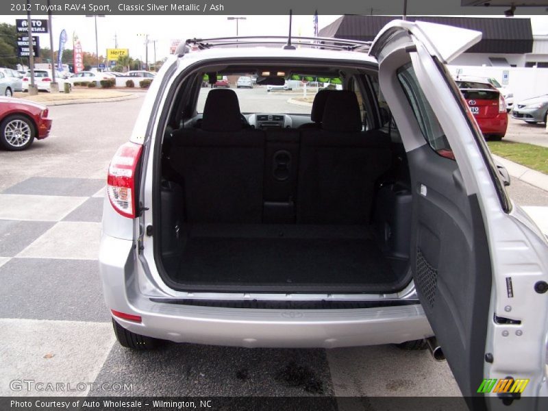 Classic Silver Metallic / Ash 2012 Toyota RAV4 Sport