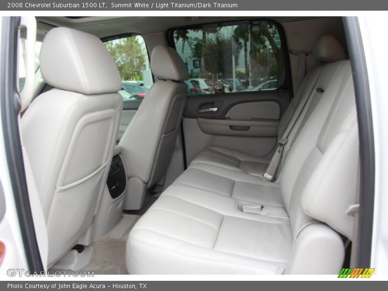 Summit White / Light Titanium/Dark Titanium 2008 Chevrolet Suburban 1500 LT