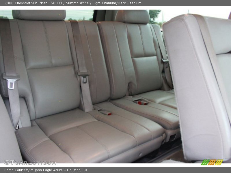 Summit White / Light Titanium/Dark Titanium 2008 Chevrolet Suburban 1500 LT