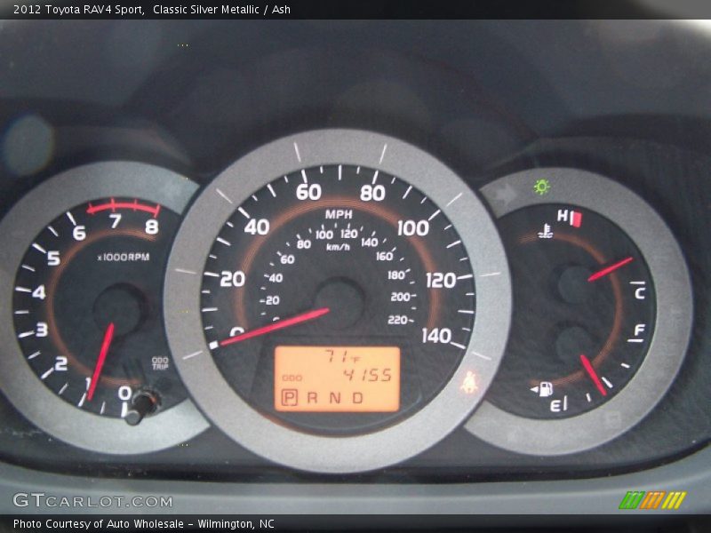 Classic Silver Metallic / Ash 2012 Toyota RAV4 Sport