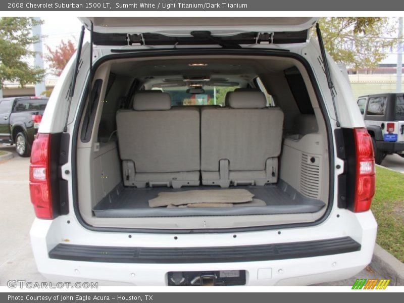Summit White / Light Titanium/Dark Titanium 2008 Chevrolet Suburban 1500 LT
