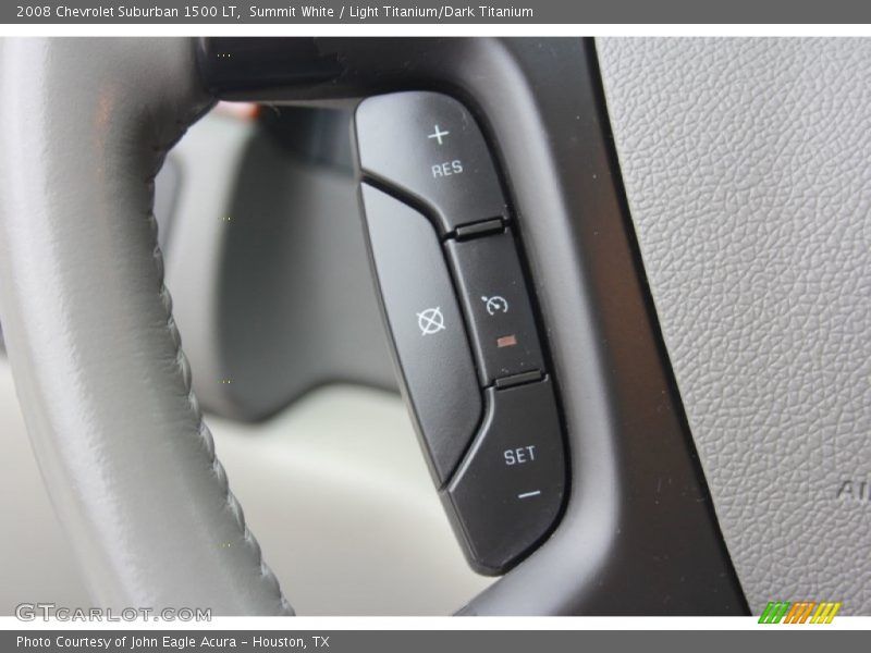 Summit White / Light Titanium/Dark Titanium 2008 Chevrolet Suburban 1500 LT