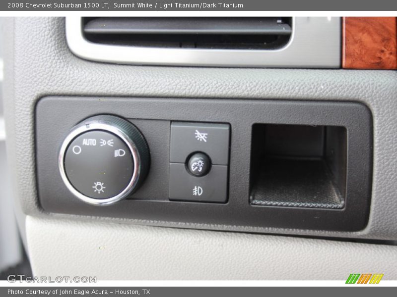 Summit White / Light Titanium/Dark Titanium 2008 Chevrolet Suburban 1500 LT